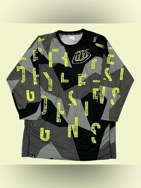 Troy Lee Designs BMX Downhill Mountain Bike Jersey Shirt Top AOP XXL